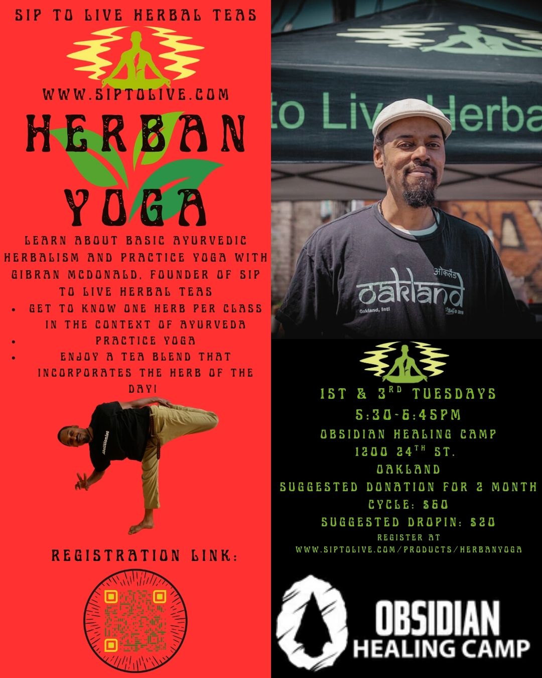 Herban Yoga 2 Month Package